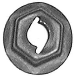 THREAD CUTTING NUT 5MM STUD SIZE - PHOS 50/BX